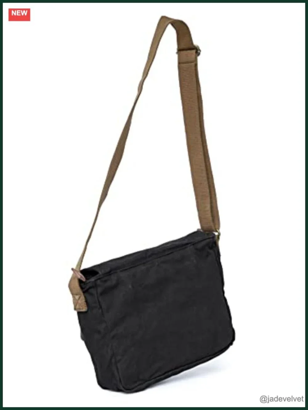 Canvas Messenger Bag Vintage Crossbody Shoulder Bag Military Satchel